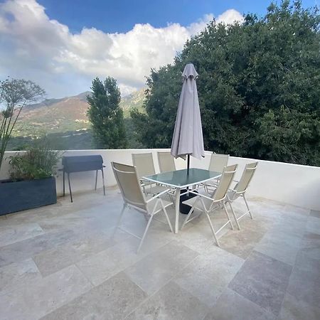 Appartement Duplex Entre Mer Et Montagne Feliceto 80 M² Balcon מראה חיצוני תמונה